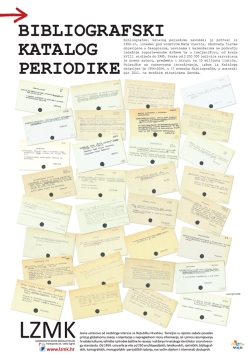 Plakat Bibliografski katalog periodike