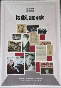 BEZ RIJEČI, SAMO GLAZBA: Pregled hrvatskog glazbenog stvaralaštva po stoljećima