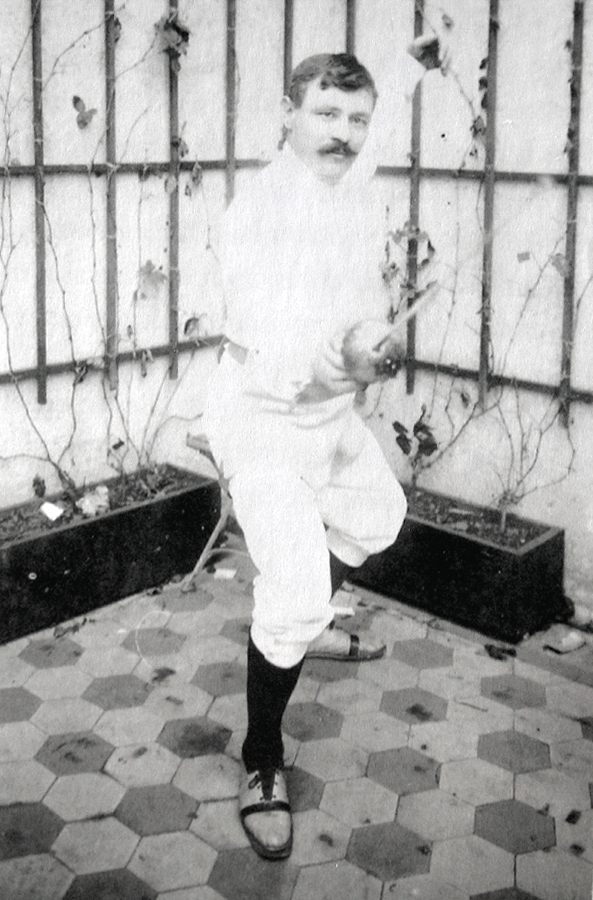 Milan Neralic Bronze medal winner in the Masters sabre at 1900 Summer Olympics